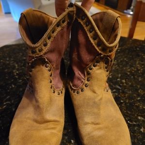 Boutique crop cowgirl boots